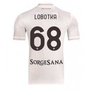 Fotbalové Dres SSC Napoli Stanislav Lobotka #68 Venkovní Oblečení 2025-26 Krátký Rukáv